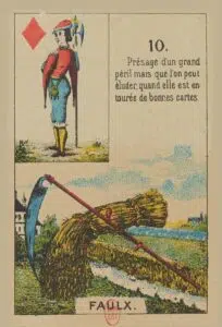 Faux - Carte n°10 du Petit Lenormand