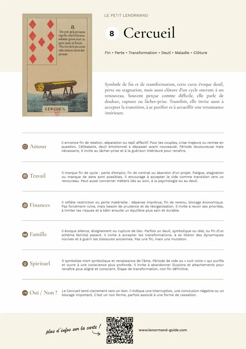 Synthèse visuelle Cercueil (8) Petit Lenormand