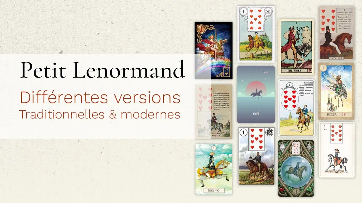 Les différentes versions du Petit Lenormand