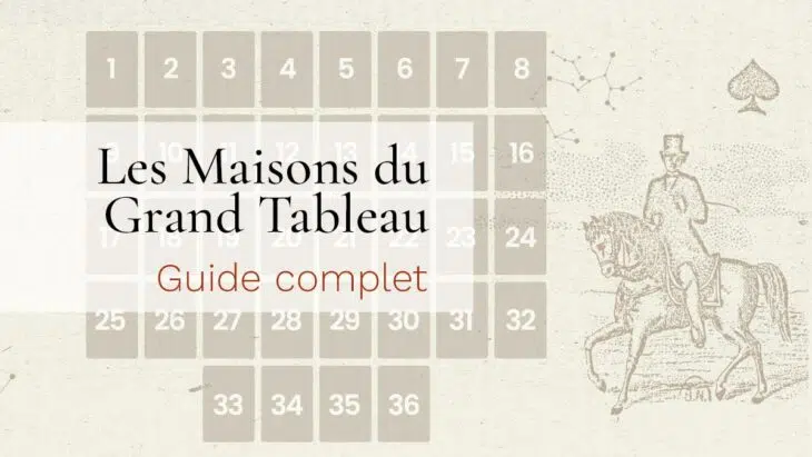 Les Maisons du Grand Tableau avec Le Petit Lenormand