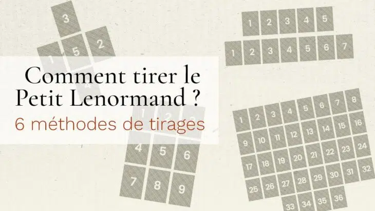 Comparatif tirages Lenormand